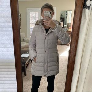 NWT Michael Kors Puffer Coat in Taupe “Sand” color, Size S